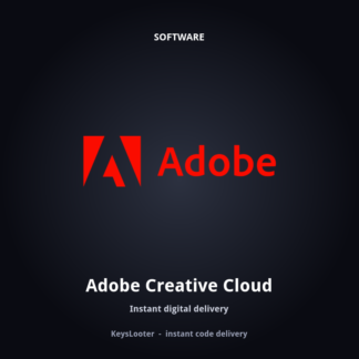 Adobe Creative Cloud (1 Year)