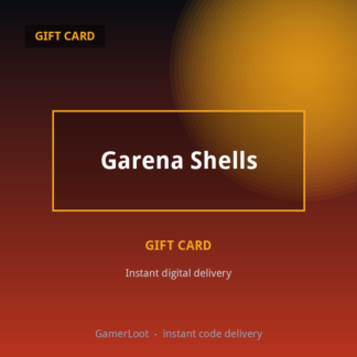 Garena Shells 66 Shells Code